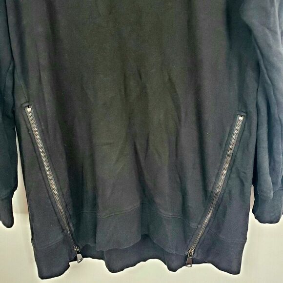 David Lerner Evereve Cowl Neck Sweatshirt Casual Streetwear Lounge Luxe WOmens S - Picture 3 of 10